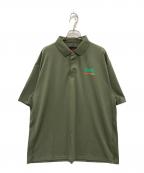 BRIEFING×Pacific GOLF CLUBブリーフィング×パシフィックゴルフクラブ）の古着「MS TOUR POLO RELAXED FIT」｜グレー