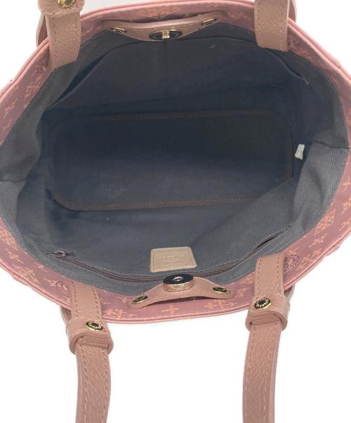 russet（ラシット）russet (ラシット) ナイロンジャガード2WAYトートバッグ ピンクの古着・服飾アイテム