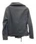 Vivienne Westwood man (ヴィヴィアン ウェストウッド マン) ライダースジャケット ブラック サイズ:46：20000円