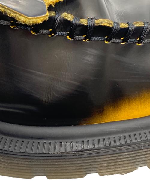 Dr.Martens（ドクターマーチン）Dr.Martens (ドクターマーチン) ADRIAN タッセルローファー ブラック×イエロー サイズ:28cmの古着・服飾アイテム