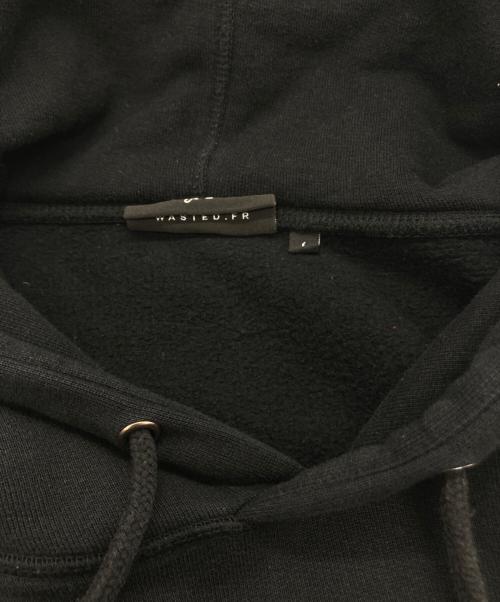 Wasted Paris（ウェイステッドパリス）WASTED PARIS (ウェイステッドパリス) プルオーバーパーカー ブラック サイズ:1の古着・服飾アイテム