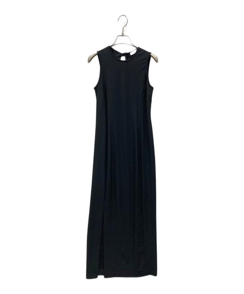 edition（エディション）Edition (エディション) ポリエステル バックオープンワンピース ブラック サイズ:Sの古着・服飾アイテム