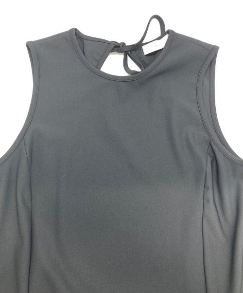 edition（エディション）Edition (エディション) ポリエステル バックオープンワンピース ブラック サイズ:Sの古着・服飾アイテム