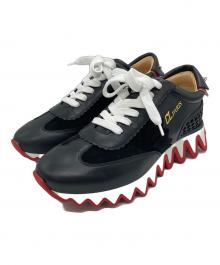 Christian Louboutin（クリスチャン・ルブタン）の古着「LoubiShark Donnaスニーカー」｜ブラック