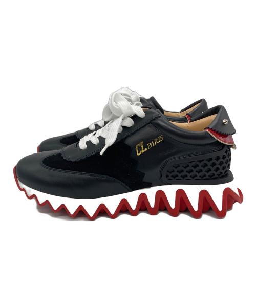 Christian Louboutin（クリスチャン・ルブタン）Christian Louboutin (クリスチャン・ルブタン) LoubiShark Donnaスニーカー ブラック サイズ:SIZE 37の古着・服飾アイテム