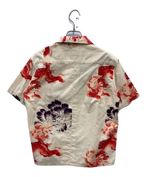 Sun Surf SPECIAL EDITION（サンサーフ・スペシャルエディション）SUN SURF SPECIAL EDITION (サンサーフ・スペシャルエディション) 唐獅子牡丹S/Sシャツ ベージュ サイズ:不明の古着・服飾アイテム