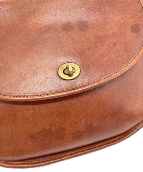 COACH（コーチ）COACH (コーチ) ［古着］ターンロックショルダーバッグ ブラウンの古着・服飾アイテム