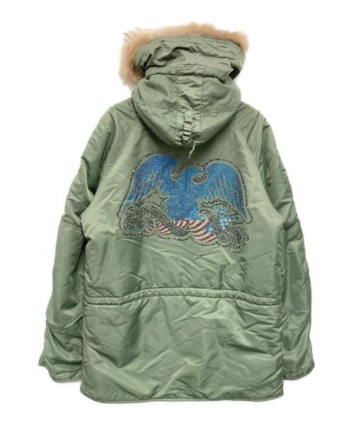 AVIREX（アヴィレックス）AVIREX (アヴィレックス) N-3Bタイプコート オリーブ サイズ:XLの古着・服飾アイテム