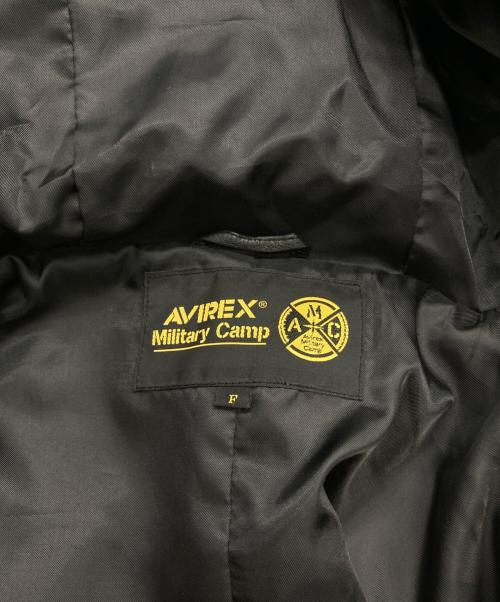 AVIREX（アヴィレックス）AVIREX (アヴィレックス) WR LIGHT LEATHER PONCHO ブラック サイズ:FREEの古着・服飾アイテム