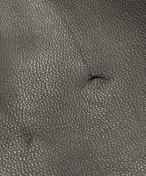 AVIREX（アヴィレックス）AVIREX (アヴィレックス) WR LIGHT LEATHER PONCHO ブラック サイズ:FREEの古着・服飾アイテム