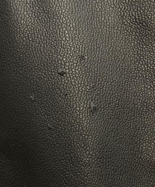 AVIREX（アヴィレックス）AVIREX (アヴィレックス) WR LIGHT LEATHER PONCHO ブラック サイズ:FREEの古着・服飾アイテム