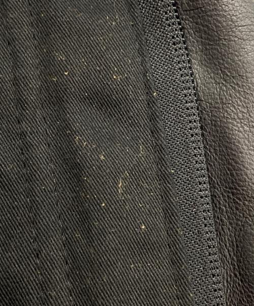 AVIREX（アヴィレックス）AVIREX (アヴィレックス) WR LIGHT LEATHER PONCHO ブラック サイズ:FREEの古着・服飾アイテム