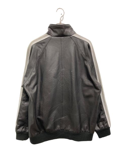 AVIREX（アヴィレックス）AVIREX (アヴィレックス) レザー トラックジャケット ブラック サイズ:XLの古着・服飾アイテム