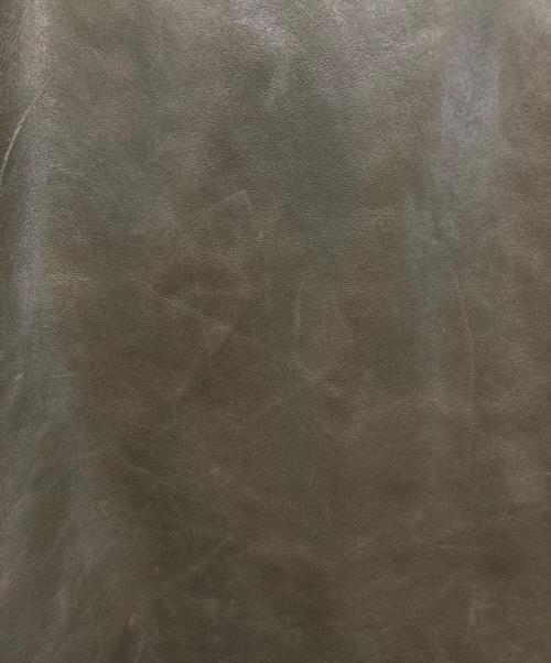 AVIREX（アヴィレックス）AVIREX (アヴィレックス) タクティカルレザージャケット オリーブ サイズ:Lの古着・服飾アイテム