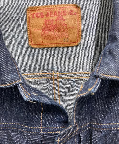 TCB jeans（ティーシービー ジーンズ）TCB JEANS (ティーシービー ジーンズ) 20's デニムジャケット インディゴ サイズ:W42の古着・服飾アイテム