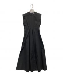 CLANE（クラネ）の古着「SQUARE SLEEVE ONEPIECE」｜ブラック