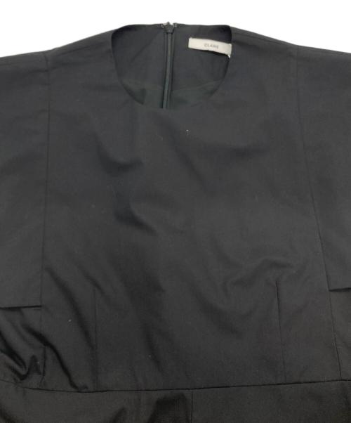 CLANE（クラネ）CLANE (クラネ) SQUARE SLEEVE ONEPIECE ブラック サイズ:SIZE 0 未使用品の古着・服飾アイテム