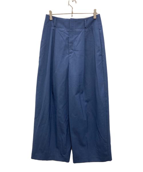 ENFOLD（エンフォルド）ENFOLD (エンフォルド) ハイツイストWO サスペンダータキシード ブルー サイズ:36の古着・服飾アイテム