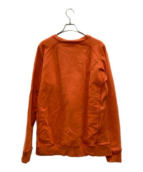 stussy（ステューシー）stussy (ステューシー) 前Vガゼットスウェット オレンジ サイズ:XLの古着・服飾アイテム