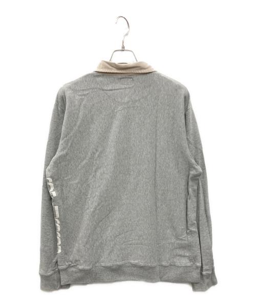 stussy（ステューシー）stussy (ステューシー) ［古着］ラガーシャツ グレー サイズ:Lの古着・服飾アイテム