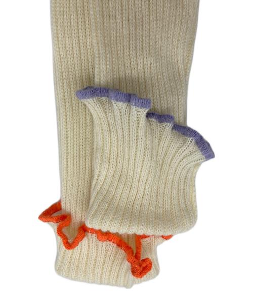 THE SHISHIKUI（シシクイ）THE SHISHIKUI (シシクイ) Ccc コットンカシミヤニット ホワイト サイズ:FREEの古着・服飾アイテム