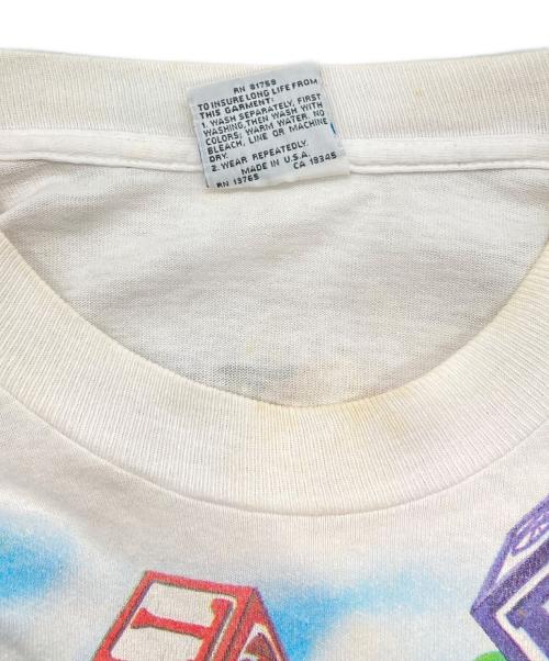 LIQUID BLUE（リキッドブルー）LIQUID BLUE (リキッドブルー) ［古着］バンドプリントTシャツ ホワイト サイズ:Lの古着・服飾アイテム