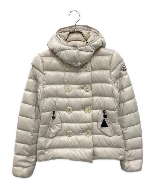 MONCLER（モンクレール）MONCLER (モンクレール) PLANE GIUBBOTTOダウンジャケット ベージュ サイズ:00の古着・服飾アイテム
