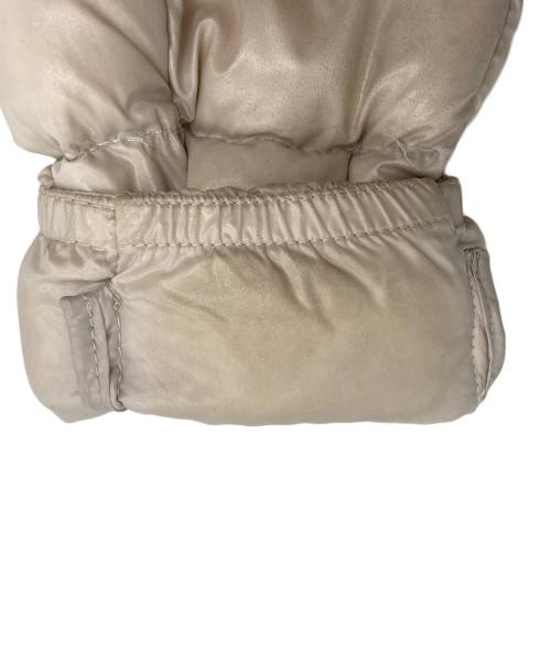 MONCLER（モンクレール）MONCLER (モンクレール) PLANE GIUBBOTTOダウンジャケット ベージュ サイズ:00の古着・服飾アイテム