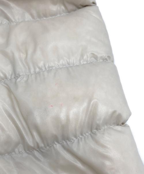 MONCLER（モンクレール）MONCLER (モンクレール) PLANE GIUBBOTTOダウンジャケット ベージュ サイズ:00の古着・服飾アイテム