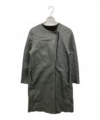 PLAIN PEOPLEプレインピープル）の古着「ムートンコート」｜カーキ