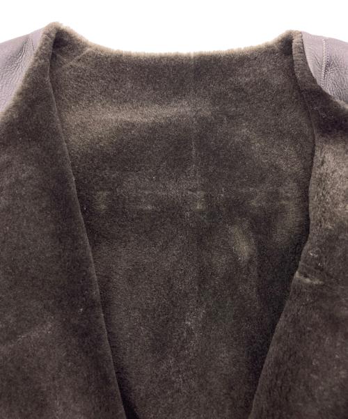 PLAIN PEOPLE（プレインピープル）PLAIN PEOPLE (プレインピープル) ムートンコート カーキ サイズ:Mの古着・服飾アイテム