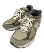 NEW BALANCEニューバランス）の古着「ローカットスニーカー」｜オリーブ