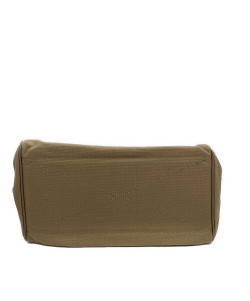 YOUNG & OLSEN The DRYGOODS STORE（ヤングアンドオルセン ザ ドライグッズストア）YOUNG & OLSEN The DRYGOODS STORE green label relaxing (グリーンレーベルリラクシング) 別注 BELTED CVS トートバッグ ブラウンの古着・服飾アイテム