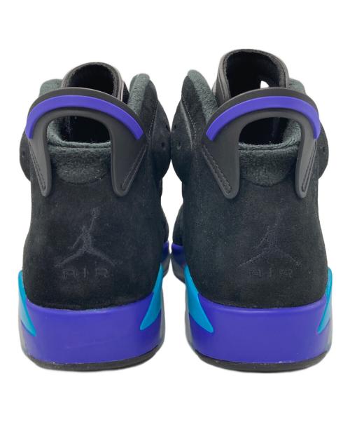 NIKE（ナイキ）NIKE (ナイキ) AIR JORDAN 6 RETRO ”AQUA” ブラック×ブルー サイズ:26cm 未使用品の古着・服飾アイテム