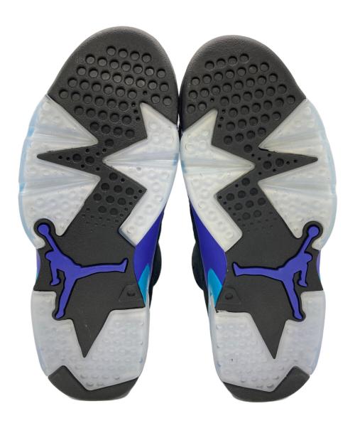 NIKE（ナイキ）NIKE (ナイキ) AIR JORDAN 6 RETRO ”AQUA” ブラック×ブルー サイズ:26cm 未使用品の古着・服飾アイテム