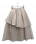 bow.a (ボウ・エー) SHEER JACQUARD SKIRT ピンク サイズ:S：10000円