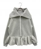 bow.aボウ・エー）の古着「BONDING ZIP UP JACKET」｜グレー