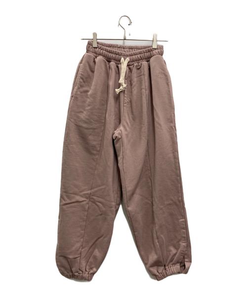 PIECE OF HUMAN（ピースオブヒューマン）piece of human (ピースオブヒューマン) スウェットパンツ ピンク サイズ:1の古着・服飾アイテム