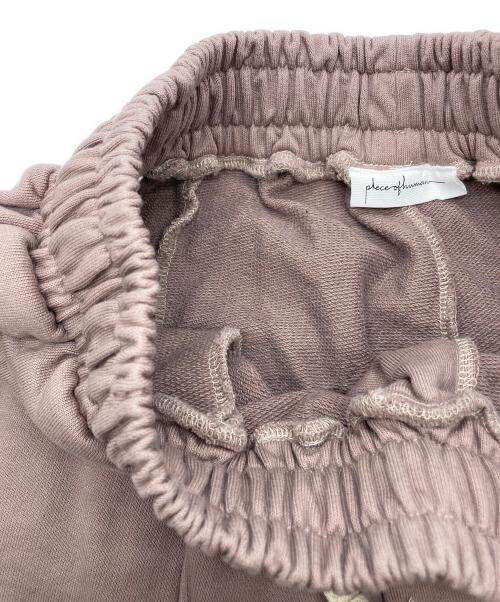 PIECE OF HUMAN（ピースオブヒューマン）piece of human (ピースオブヒューマン) スウェットパンツ ピンク サイズ:1の古着・服飾アイテム