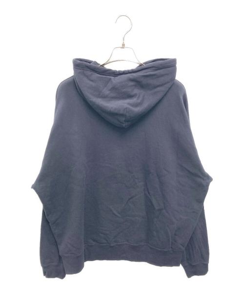 BROOK（ブルック）Brook (ブルック) プリントパーカー ネイビー サイズ:Mの古着・服飾アイテム