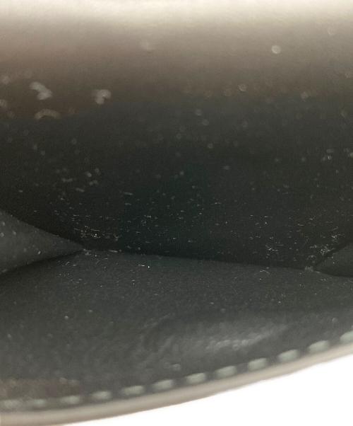 BOTTEGA VENETA（ボッテガベネタ）BOTTEGA VENETA (ボッテガベネタ) イントレチャート ピッコロ コインパース付き 二つ折りウォレット ブラックの古着・服飾アイテム