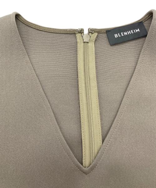 BLENHEIM（ブレンヘイム）BLENHEIM (ブレンヘイム) サイドポケットロングワンピース カーキ サイズ:XSの古着・服飾アイテム