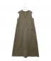 BLENHEIM（ブレンヘイム）の古着「サイドポケットロングワンピース」｜カーキ