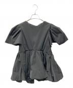 rosy monsterロージーモンスター）の古着「crispy satin tops」｜ブラック