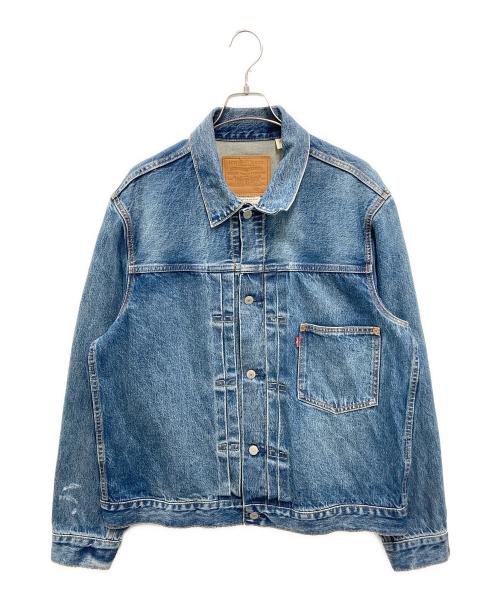 LEVI'S PReMIUM（リーバイス プレミアム）LEVI'S PReMIUM (リーバイスプレミアム) JOURNAL STANDARD relume (ジャーナルスタンダード レリューム) 別注 1st JKT Selvedge インディゴ サイズ:Lの古着・服飾アイテム