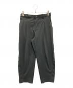 DESCENTE ALLTERRAINデザイント オルテライン）の古着「エアフローテーパードパンツ」｜ブラック