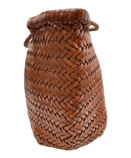 DRAGON（ドラゴン）DRAGON (ドラゴン) BAMBOO TRIPLE JUMP バッグ ブラウンの古着・服飾アイテム