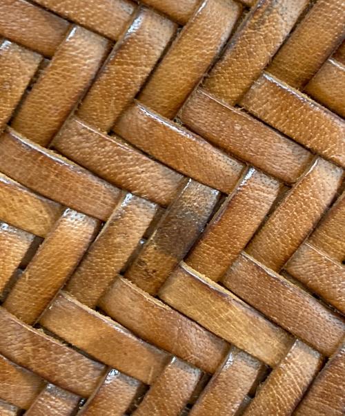 DRAGON（ドラゴン）DRAGON (ドラゴン) BAMBOO TRIPLE JUMP バッグ ブラウンの古着・服飾アイテム