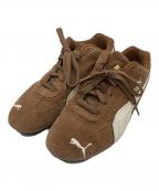 PUMAプーマ）の古着「Speedcat OG Hout Coffee Frost Ivory」｜ブラウン