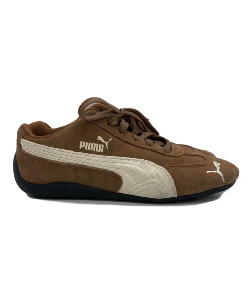 PUMA（プーマ）PUMA (プーマ) Speedcat OG Hout Coffee Frost Ivory ブラウン サイズ:25㎝の古着・服飾アイテム